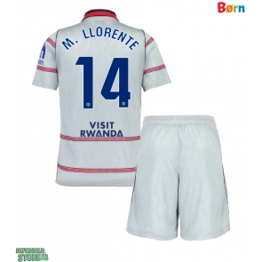 Atletico Madrid Marcos Llorente #14 Replika Babytøj Tredje sæt Børn 2026-27 Kortærmet (+ Korte bukser)